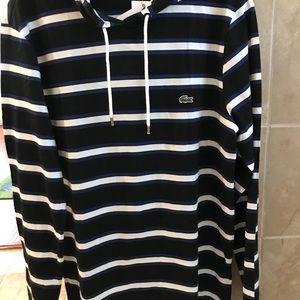 Lacoste shirt  hoodie men size fr4/usM new